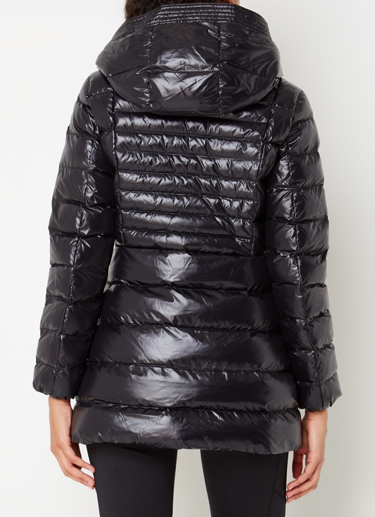 Emporio Armani Caban polsterēta parka ar kapuci un rāvējslēdzēja kabatām