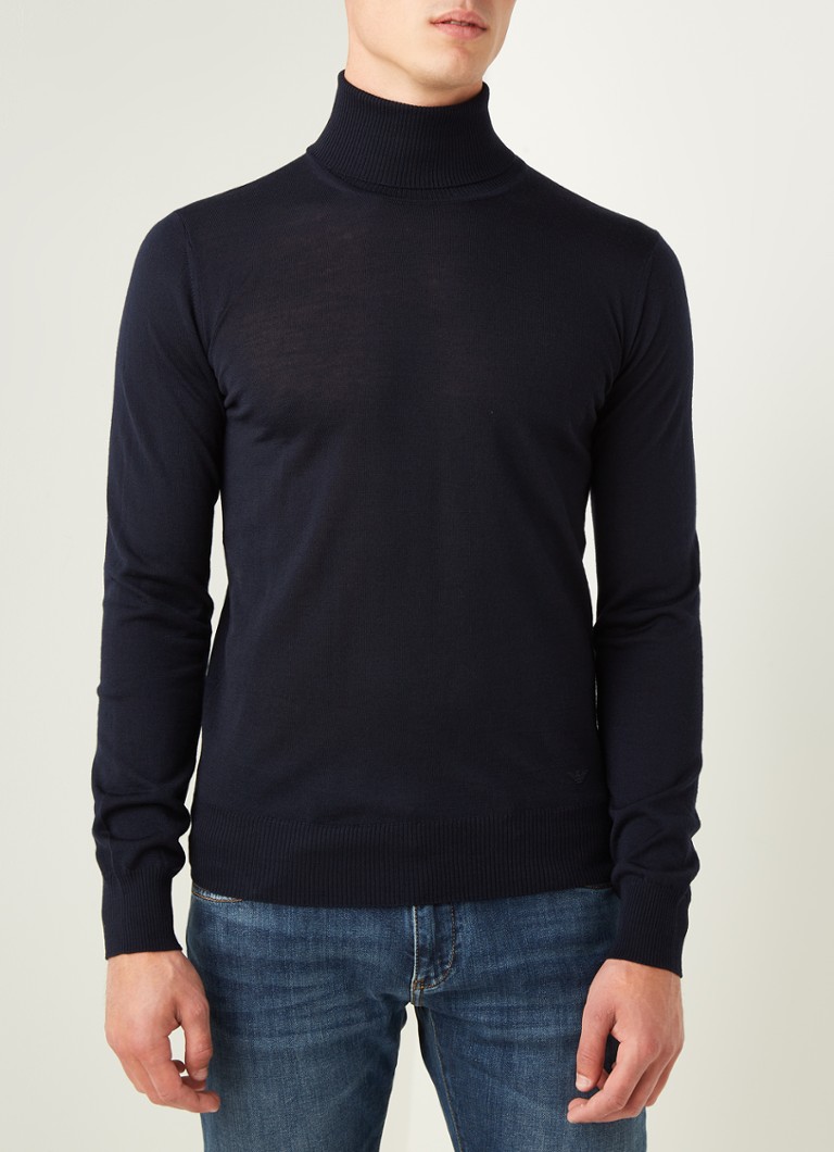 Emporio Armani Fine-knit wool turtleneck