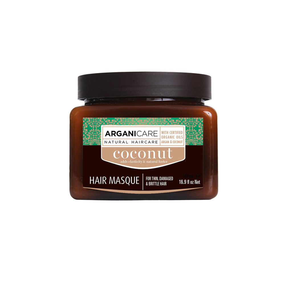 Arganicare Masque à l'huile de noix de coco ultra nourrissant  Pour cheveux très sec s , frisés, afros