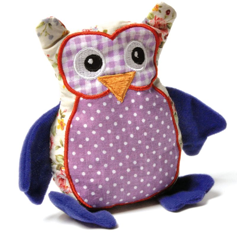 Aumüller Baldrian-Katzenspielkissen Patchwork-Eule zu TOP-Preisen