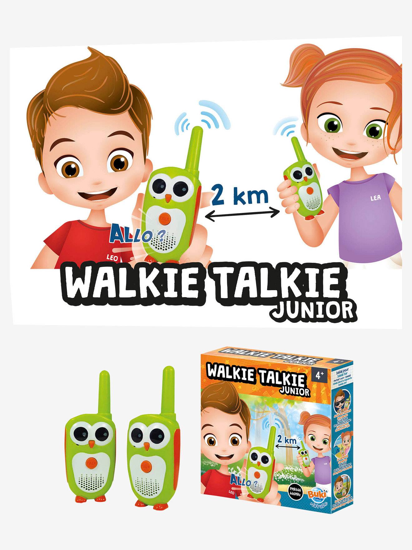 Talkie Walkie des petits BUKI vert