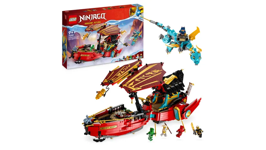 LEGO NINJAGO 71797 Ninja-Flugsegler im Wettlauf mit der Zeit