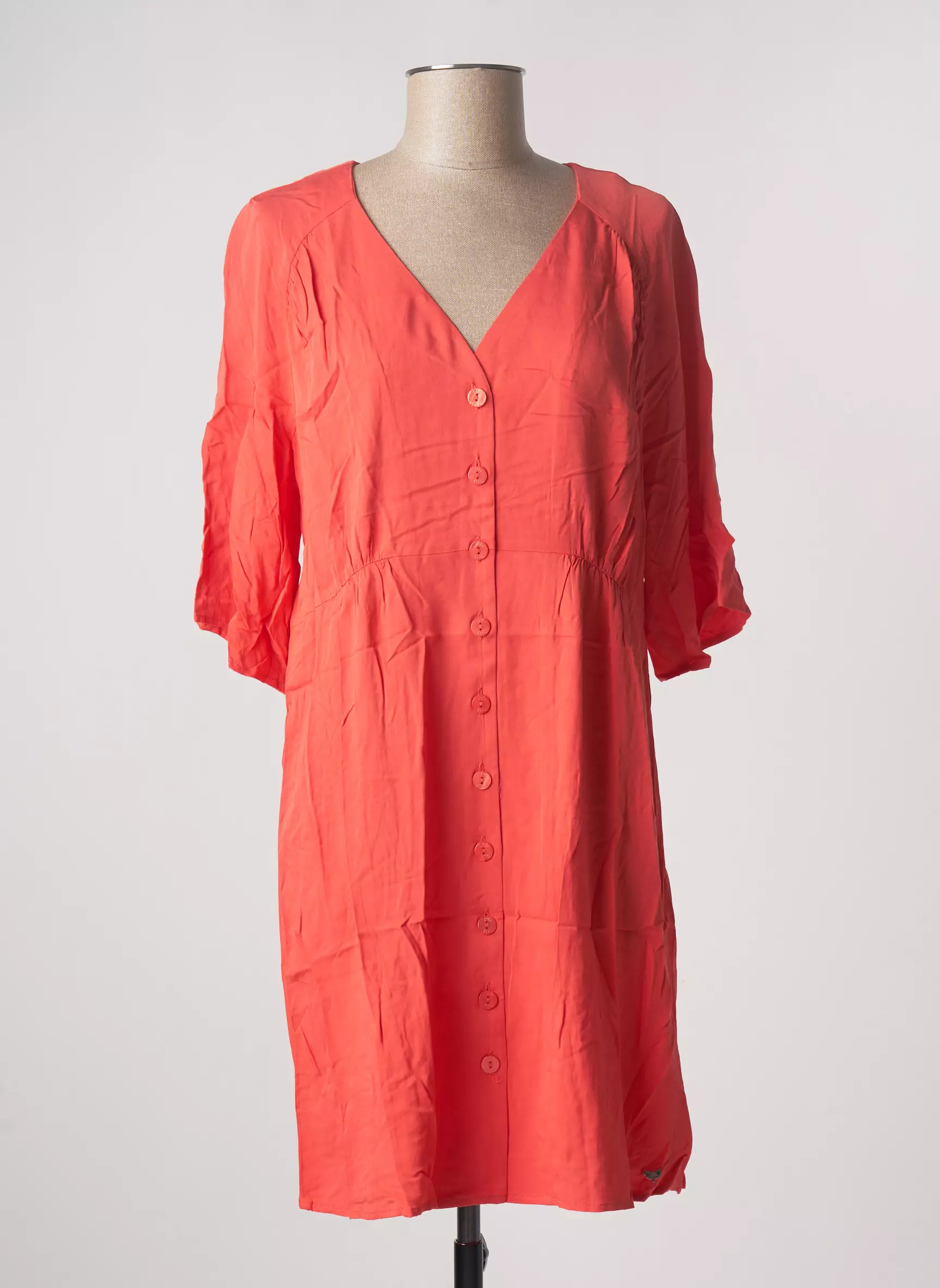 Lpb Robes Courtes Femme couleur orange