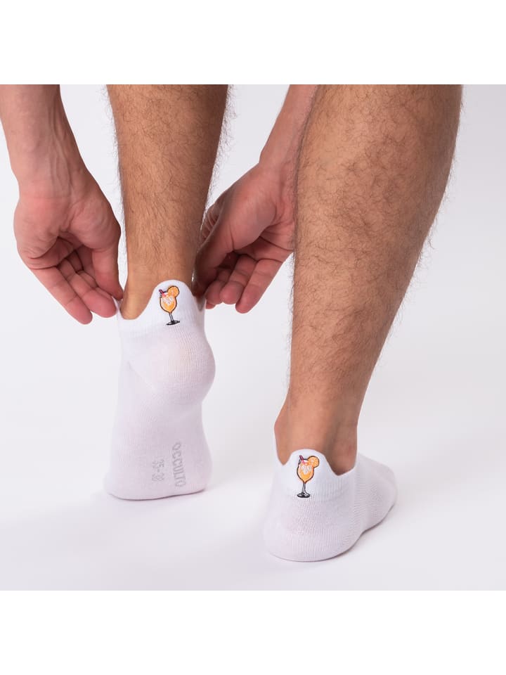 Occulto 6er Pack Motiv Sneaker Socken Luca in Sprizz günstig kaufen 35-38