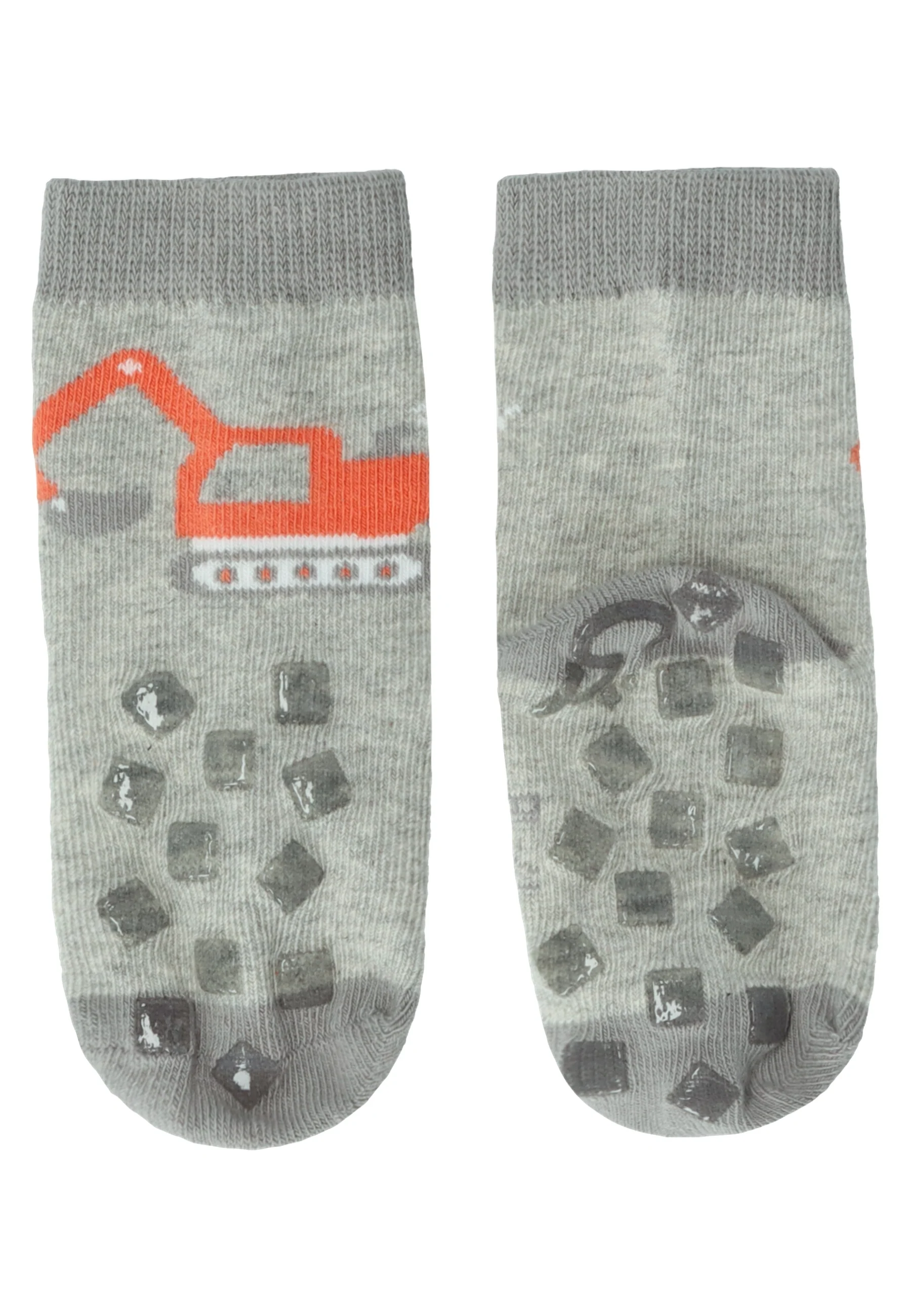 ABS Krabbelsocken im 2er Pack mit Motiv Bagger