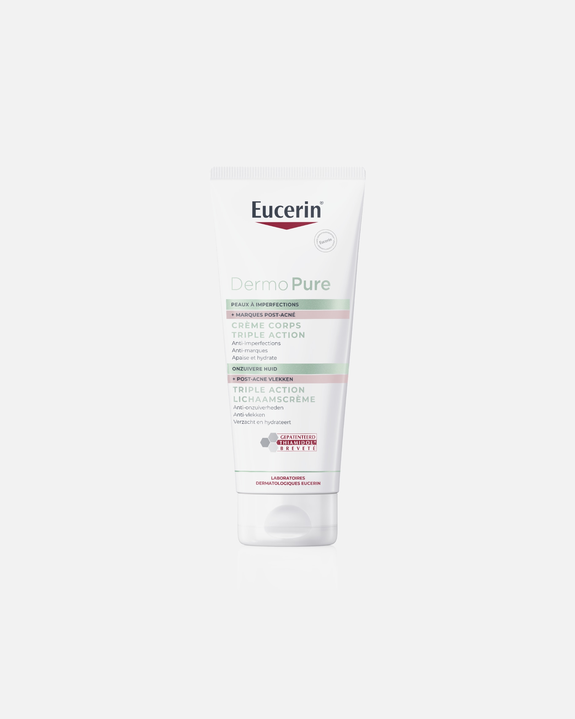 Eucerin DermoPure крема за тело са троструким дејством