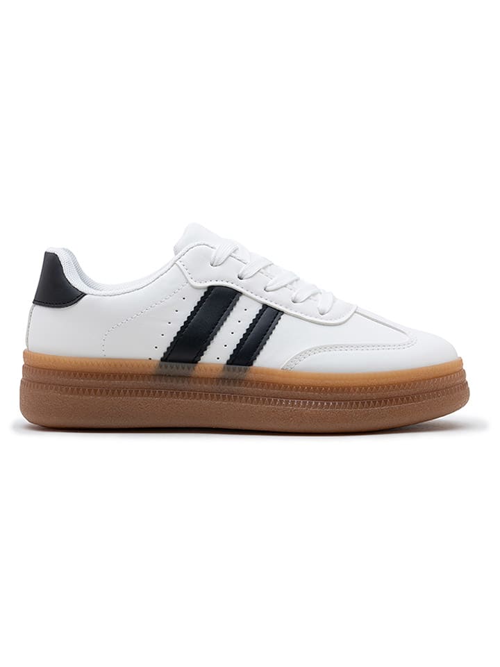 Foreverfolie Sneakers in Weiß/ Schwarz günstig kaufen