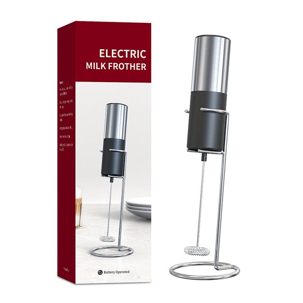 XDeer Milchaufschäumer Elektrischer Milchaufschäumer, USB Wiederaufladbar Milchschäumer, Schneebesen, Milchshake Mixer Milk Frother, Aufschäumer für Kaffee