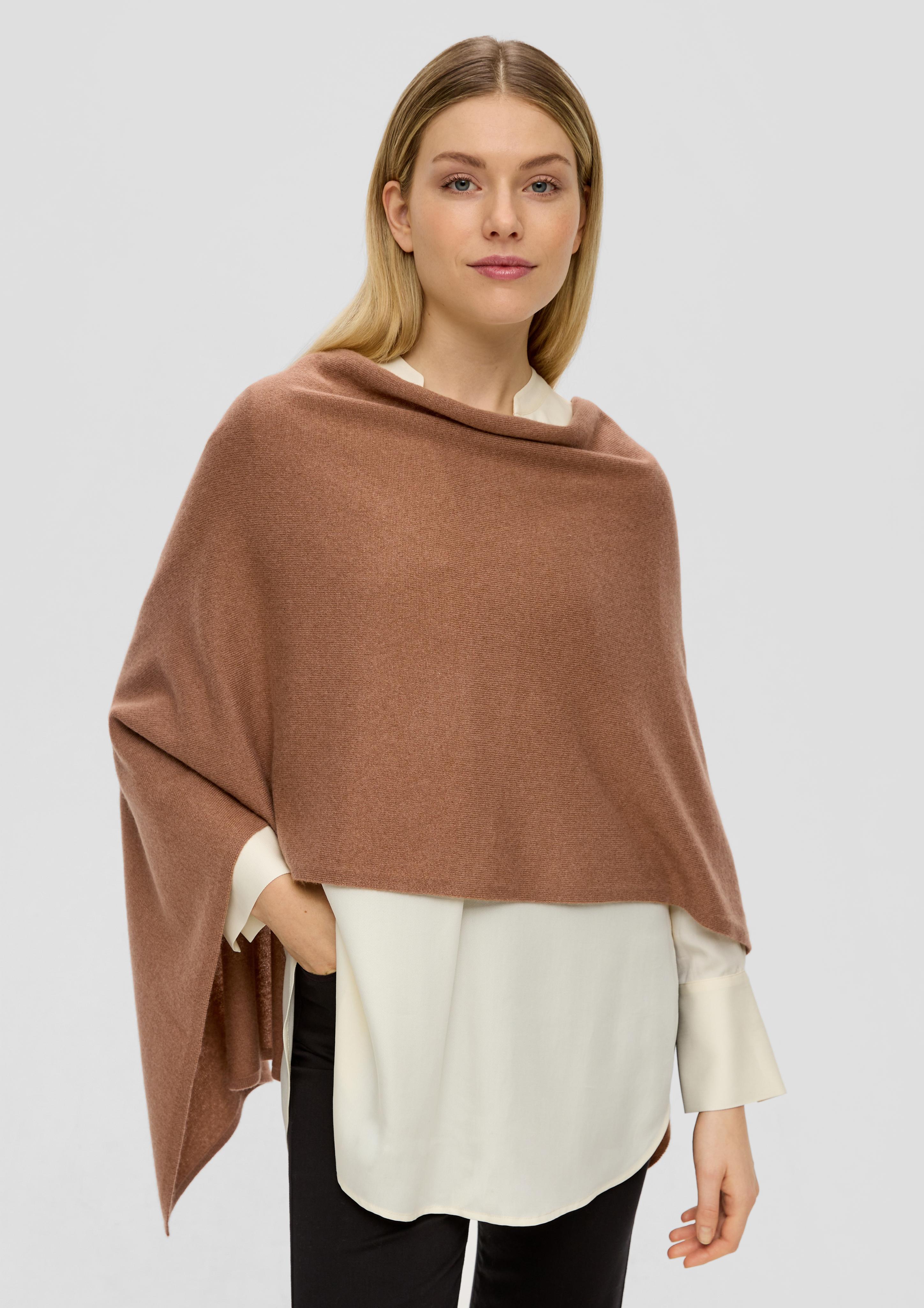 Poncho aus reinem Kaschmir  2155936-2275