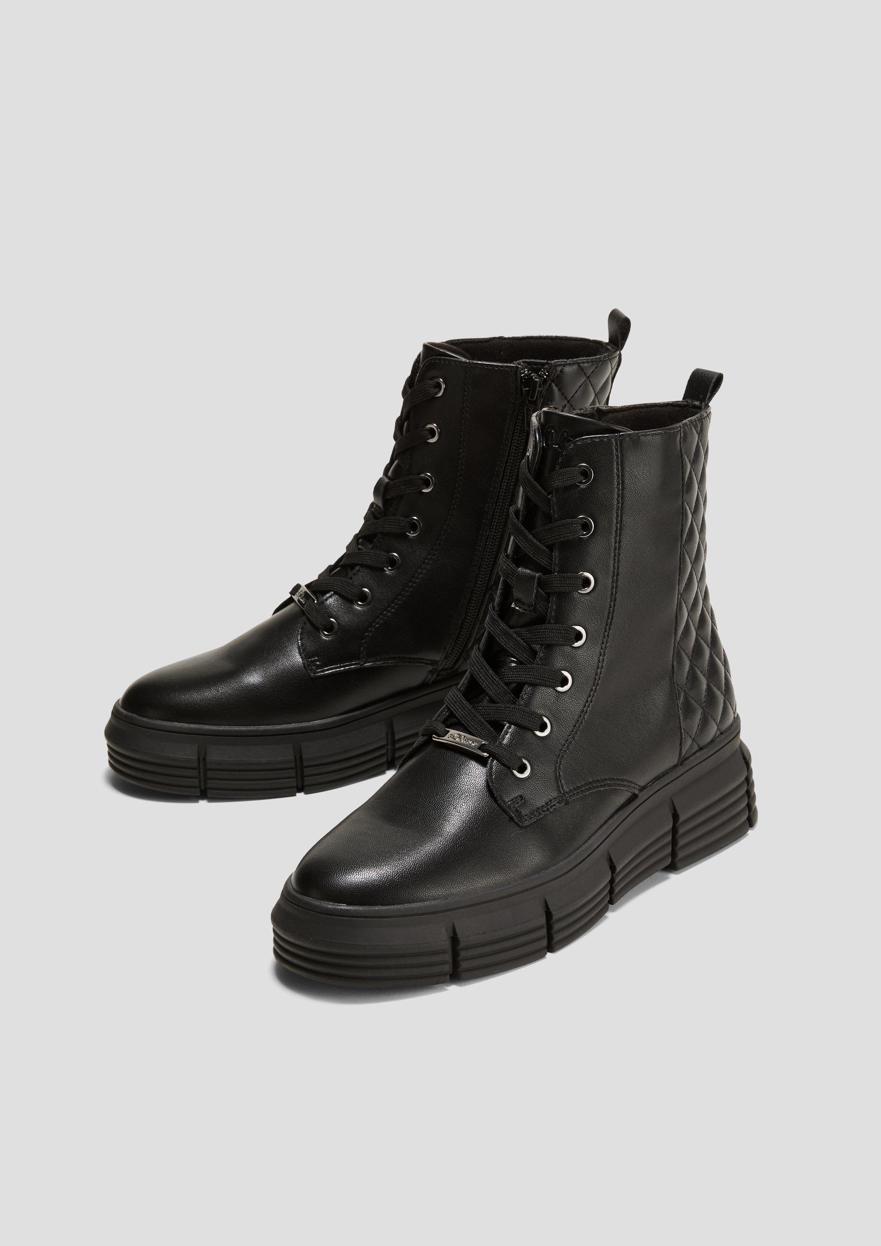 Stiefel mit Steppmuster  6008540-001