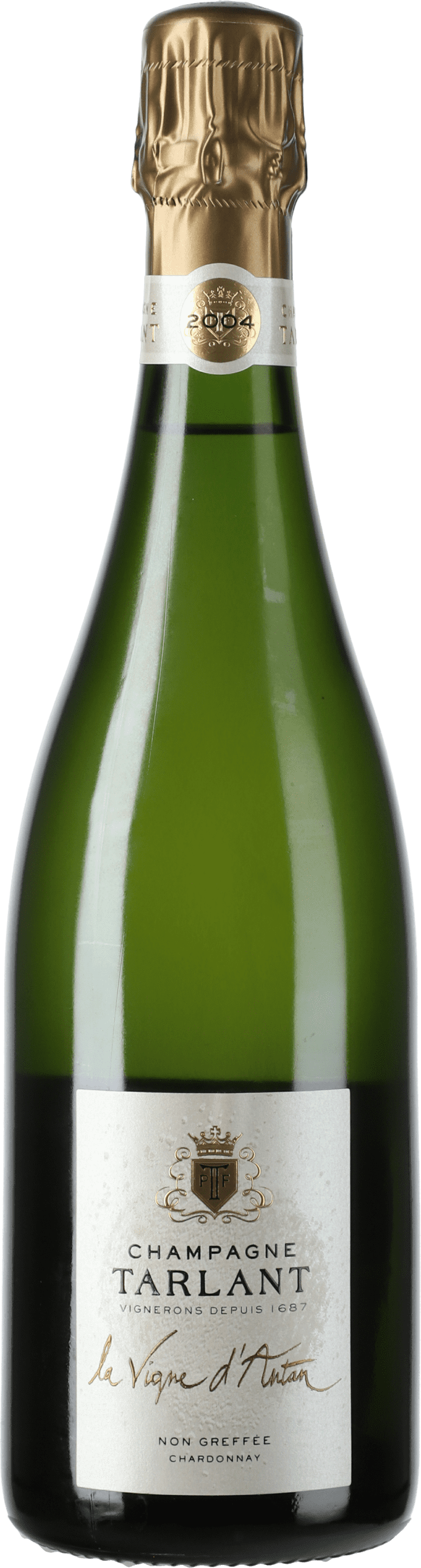 Tarlant: Champagne La Vigne d'Antan Blanc de Blanc Brut Nature 2004