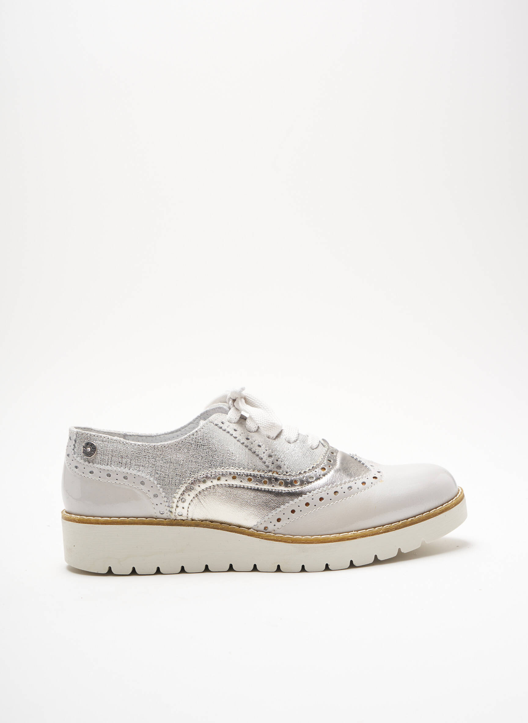 Enval Soft Derby Femme couleur gris