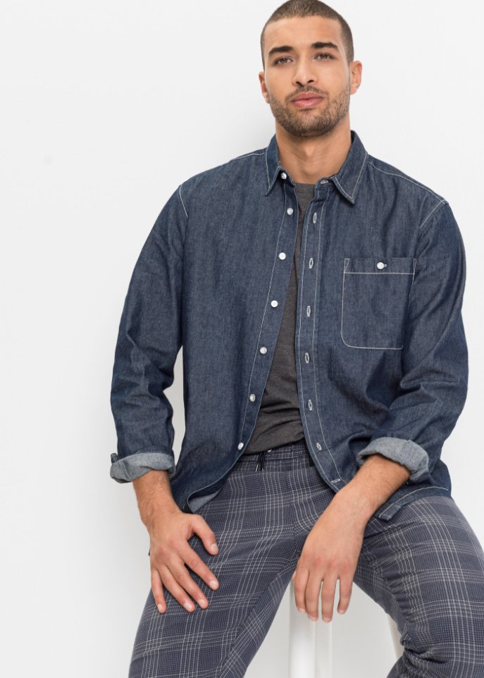 Jeanshemd, Loose Fit