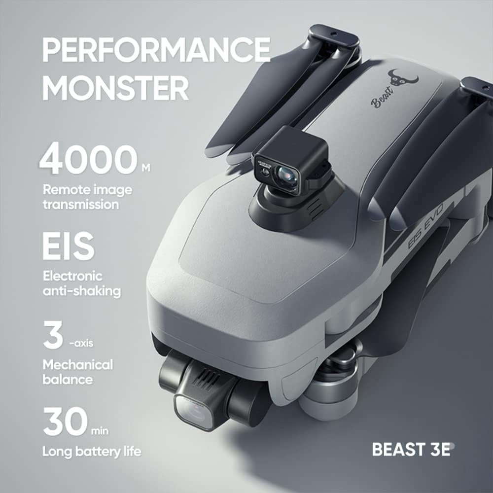 Teeggi ZLL SG906 MAX2 GPS 4km Kontrollabstand Drohne (mit Kamera EIS 4K HD360 Grad Laser Hindernis Vermeidung 3Achsen Gimbal)