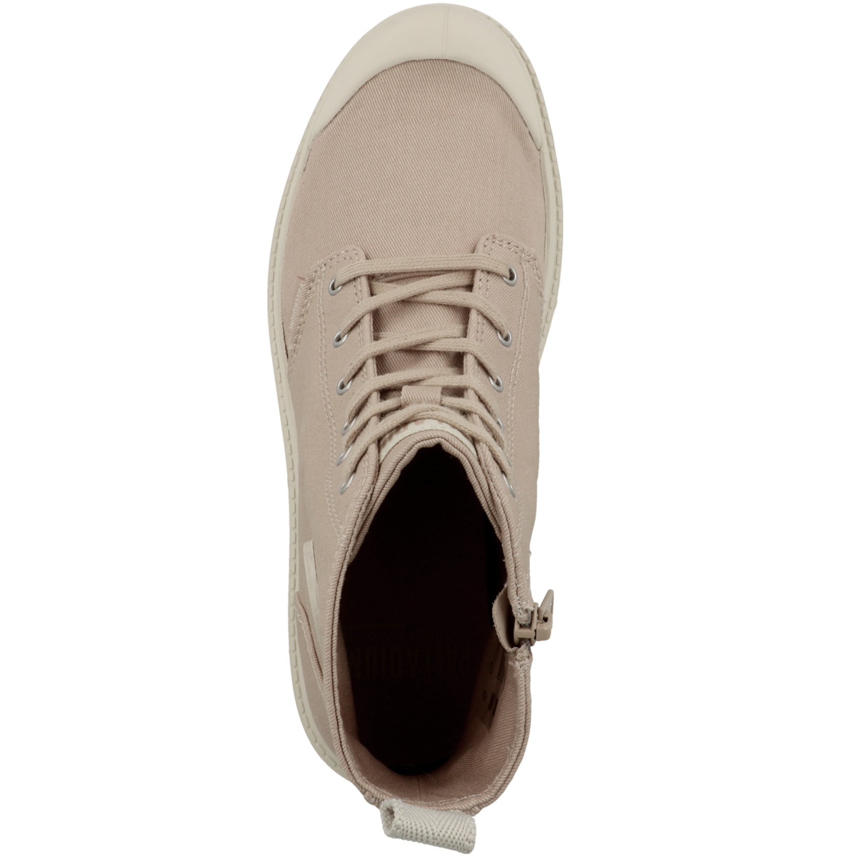 Palladium Pallabase Twill Schnürboots beige