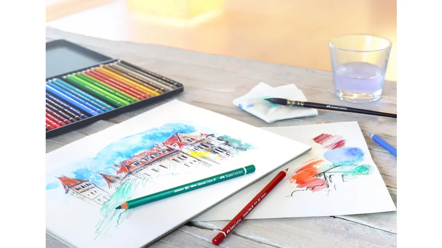 FABER-CASTELL Albrecht Dürer Aquarellstift 60er Blechetui