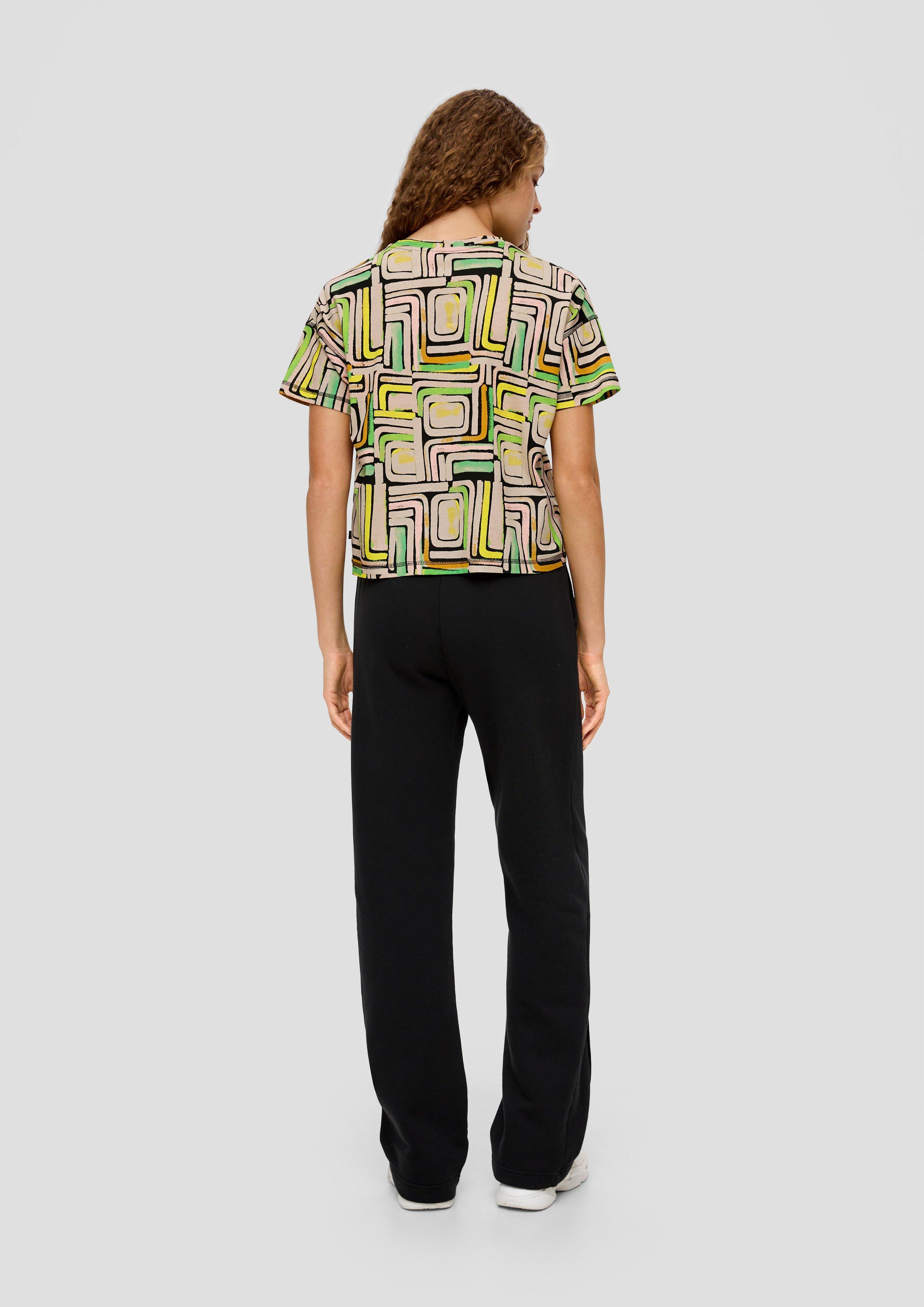 Print-Shirt aus Baumwolle  2138664-99A3
