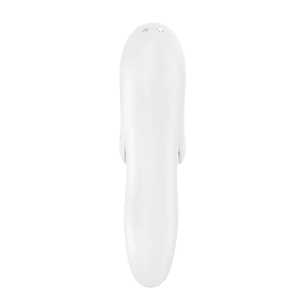 „Satisfyer Bold Lover“ baltas intymios erdvės masažuoklis
