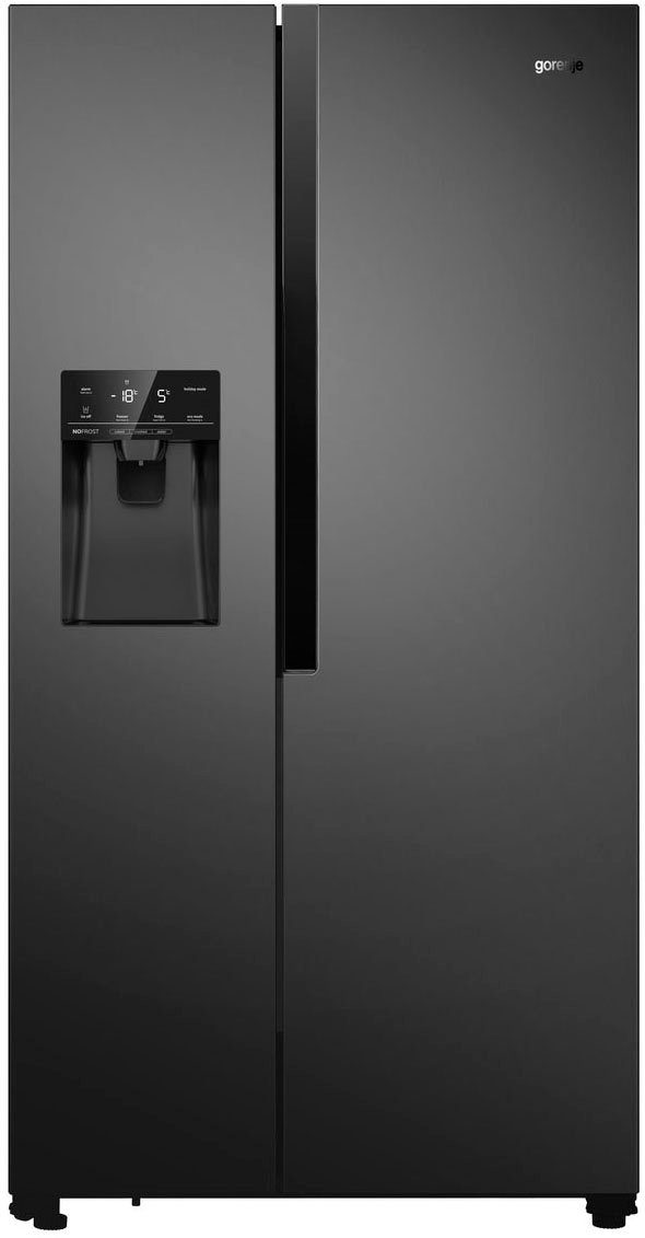 GORENJE Side-by-Side NRS9EVB, 179 cm hoch, 91 cm breit