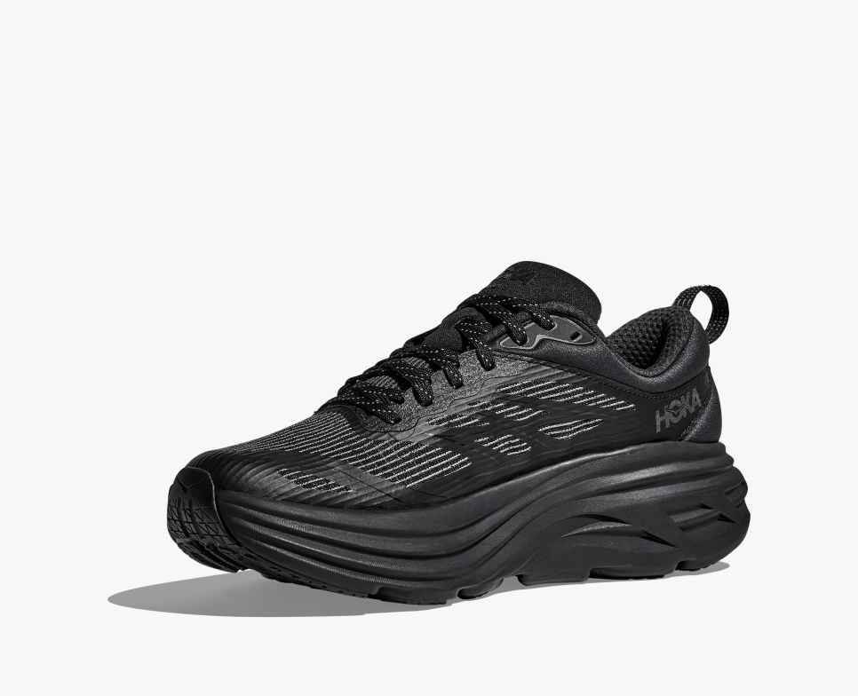 Stealth/Tech Bondi 8 Caged Black/Black