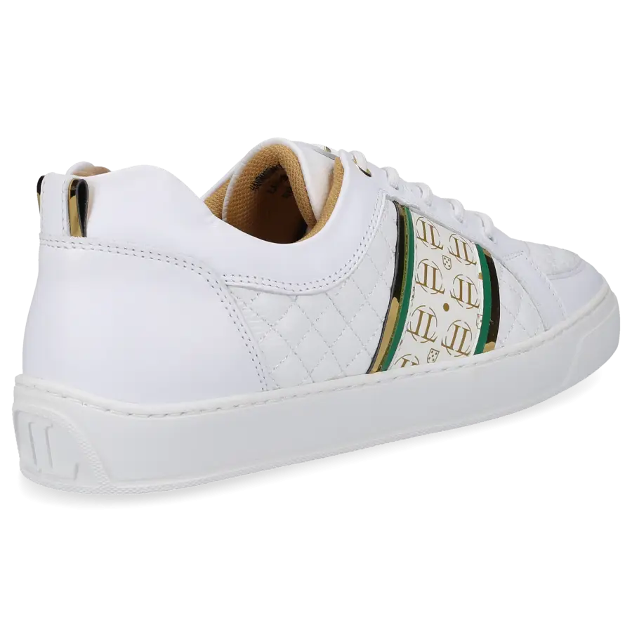 Leandro Lopes - Sneaker low LL092 Kalbsleder - weiß