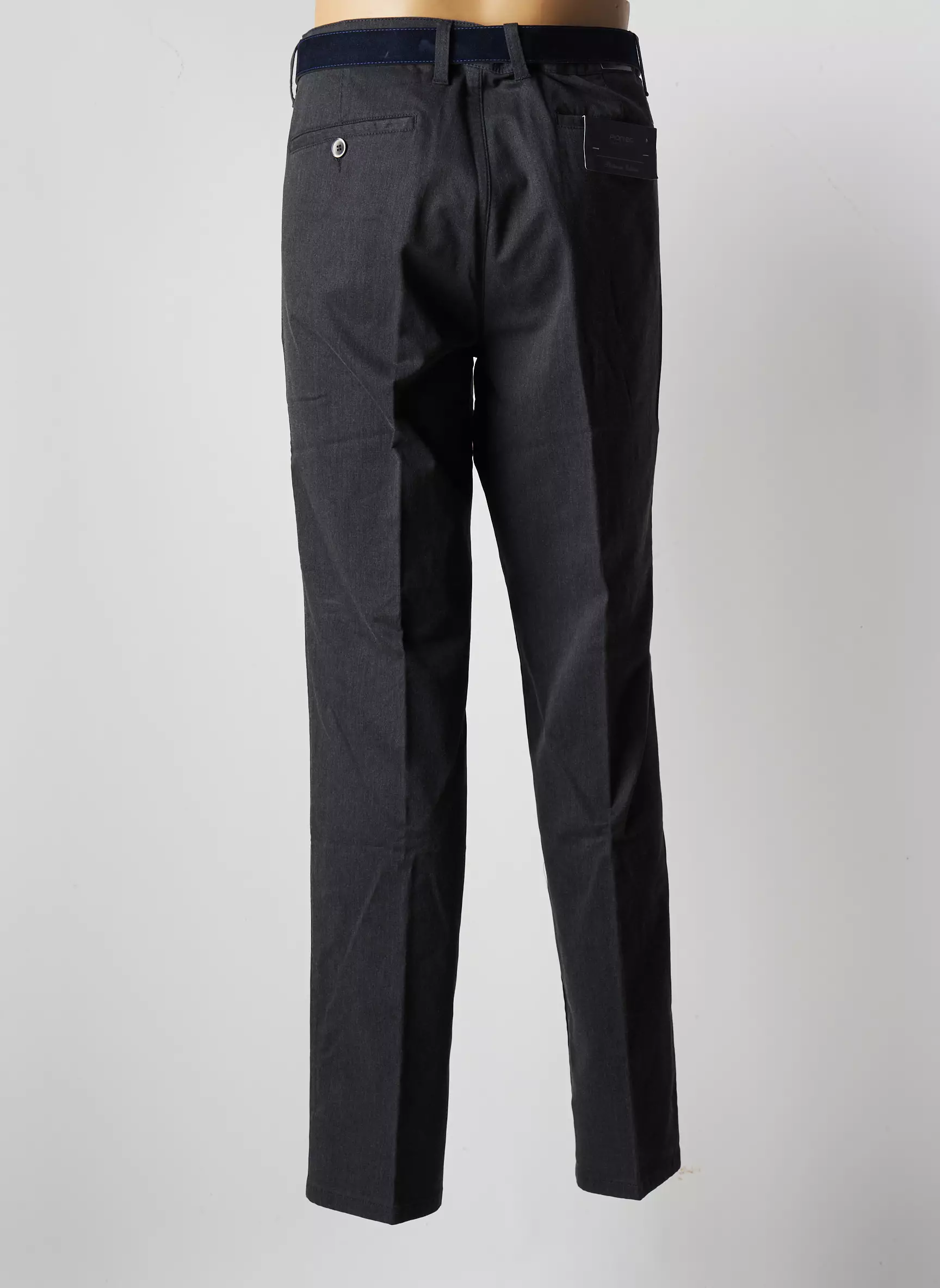 Pionier Pantalons Chino Homme couleur gris