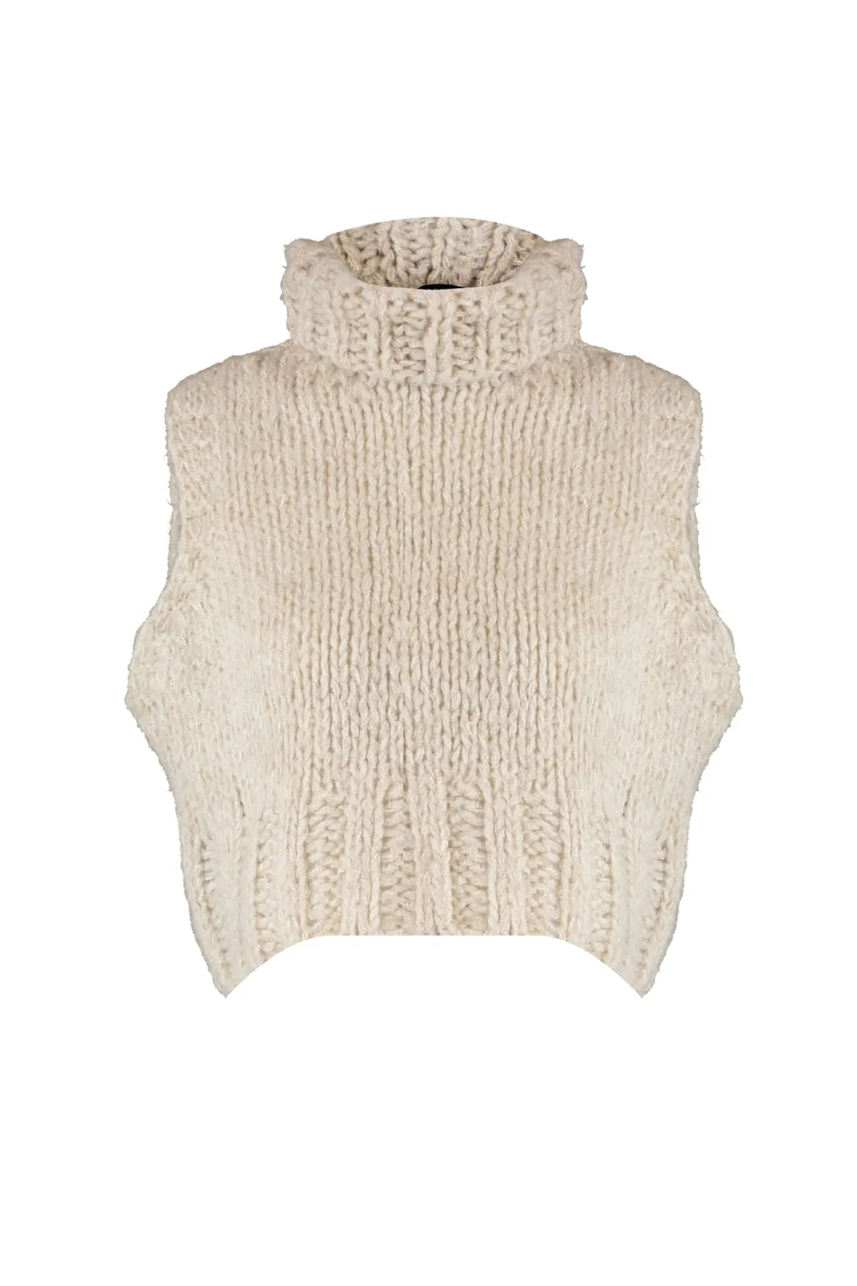 Trendyol Collection  Strickweste - Grau - Regular Fit