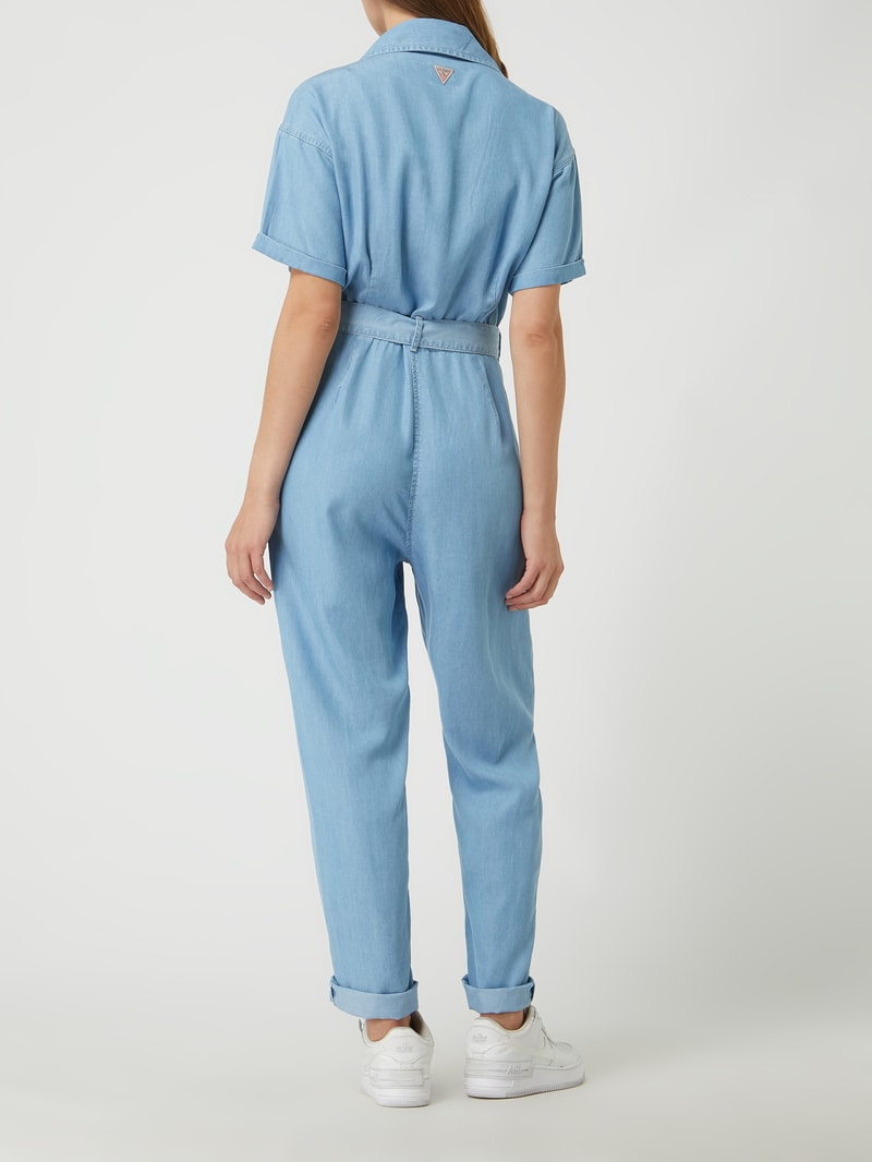 Jumpsuit in Denim-Optik in jeans