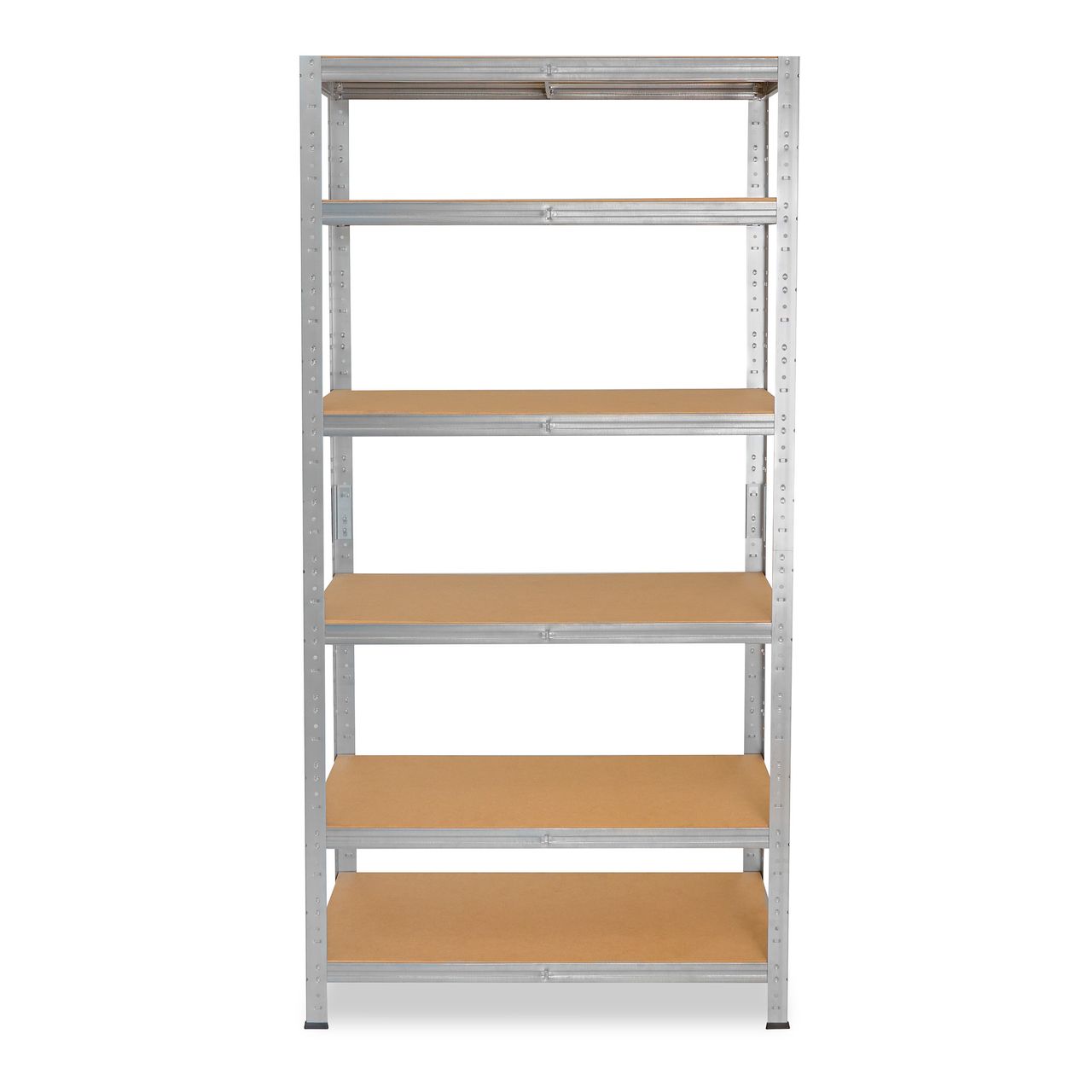 Shelfplaza HOME 180x60x50cm Schwerlastregal in verzinkt mit 6 Böden