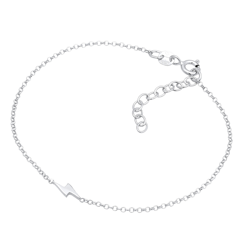 Elli Elli Bracelet Femmes pendentif foudre basique en argent sterling 925 Bracelet