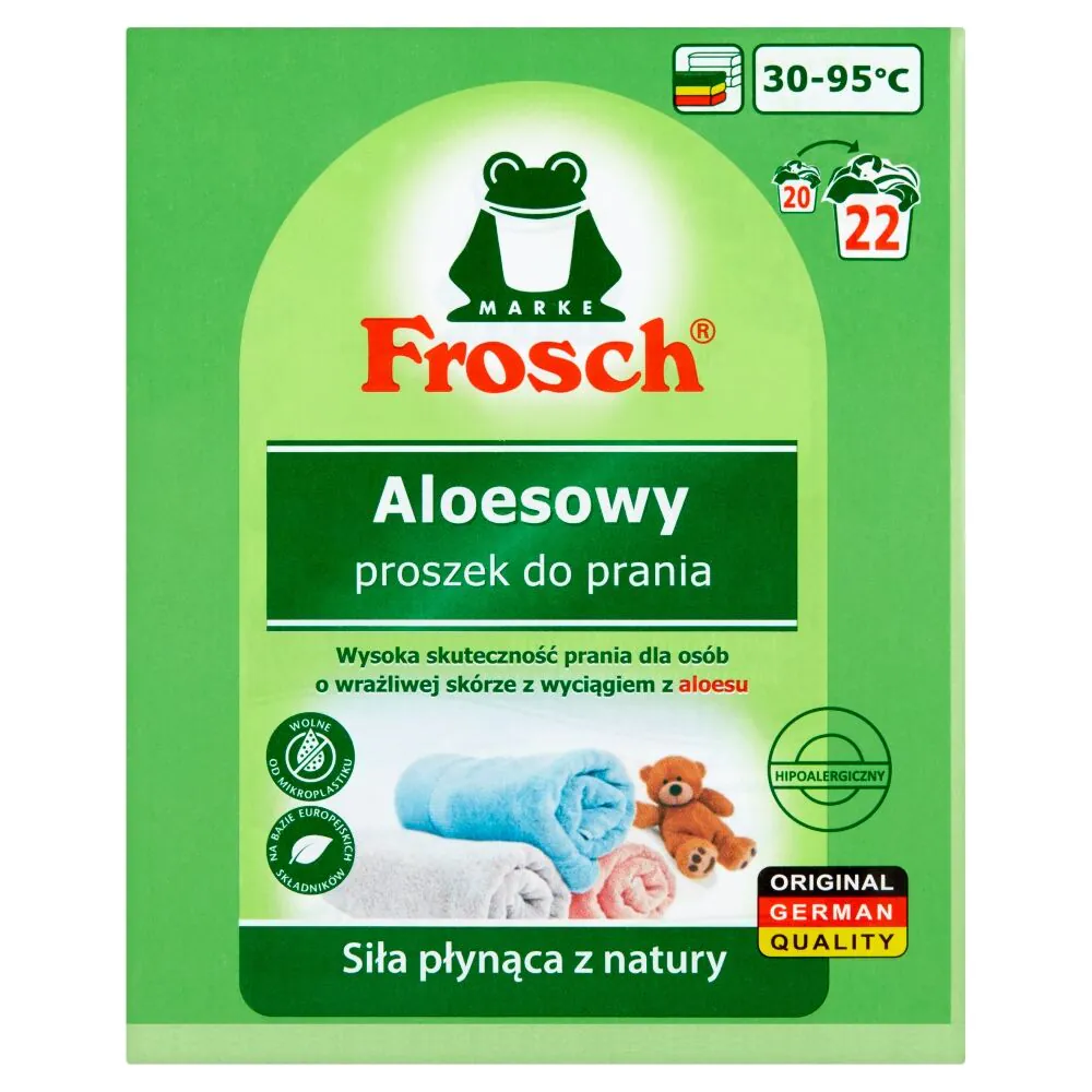 Frosch skalbimo milteliai su alaviju 1,45 kg
