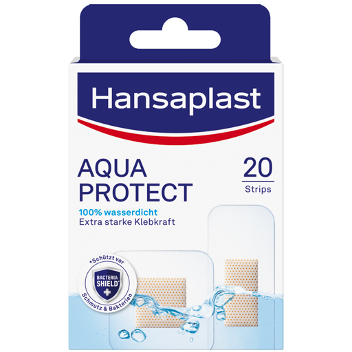 HANSAPLAST Aqua Protect Pflasterstrips  20 St  Pflaster