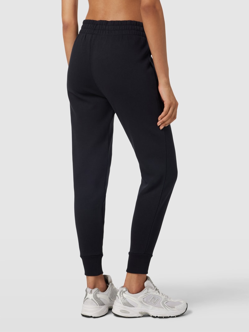 Sweatpants mit Logo-Detail Modell 'Rival' in schwarz