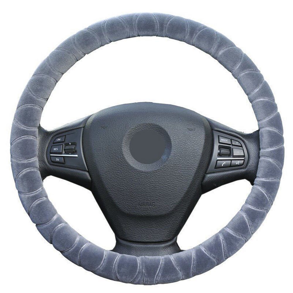 Deliana.home Lenkradbezug Kurzer Plüschbezug für Autogriffe, rutschfeste Winterwärme, (1-tlg)