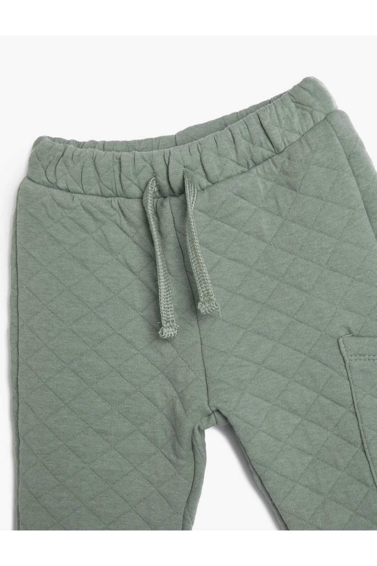 Koton  Jogger-Jogginghose aus gesteppter Baumwolle mit Taillenband und Taschendetail