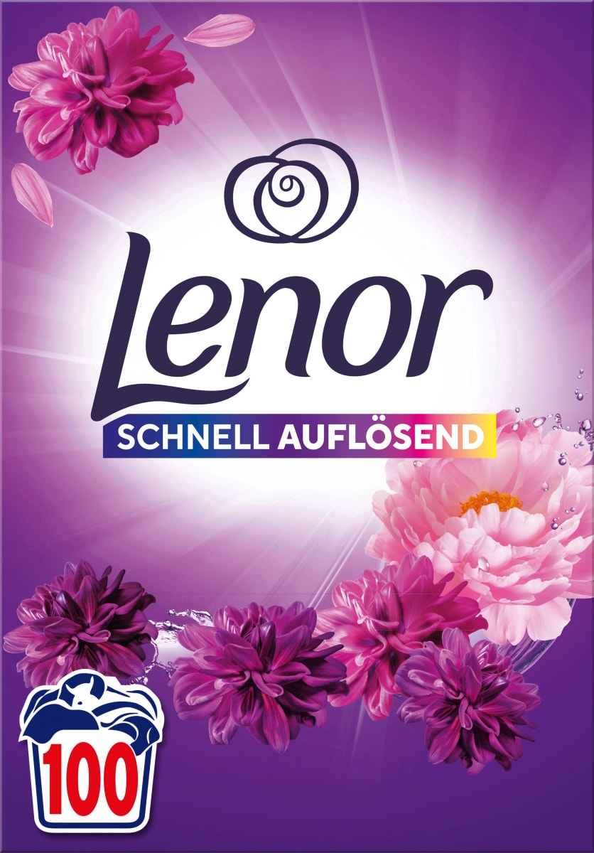Vollwaschmittel Pulver Amethyst Blütentraum, 100 Wl
