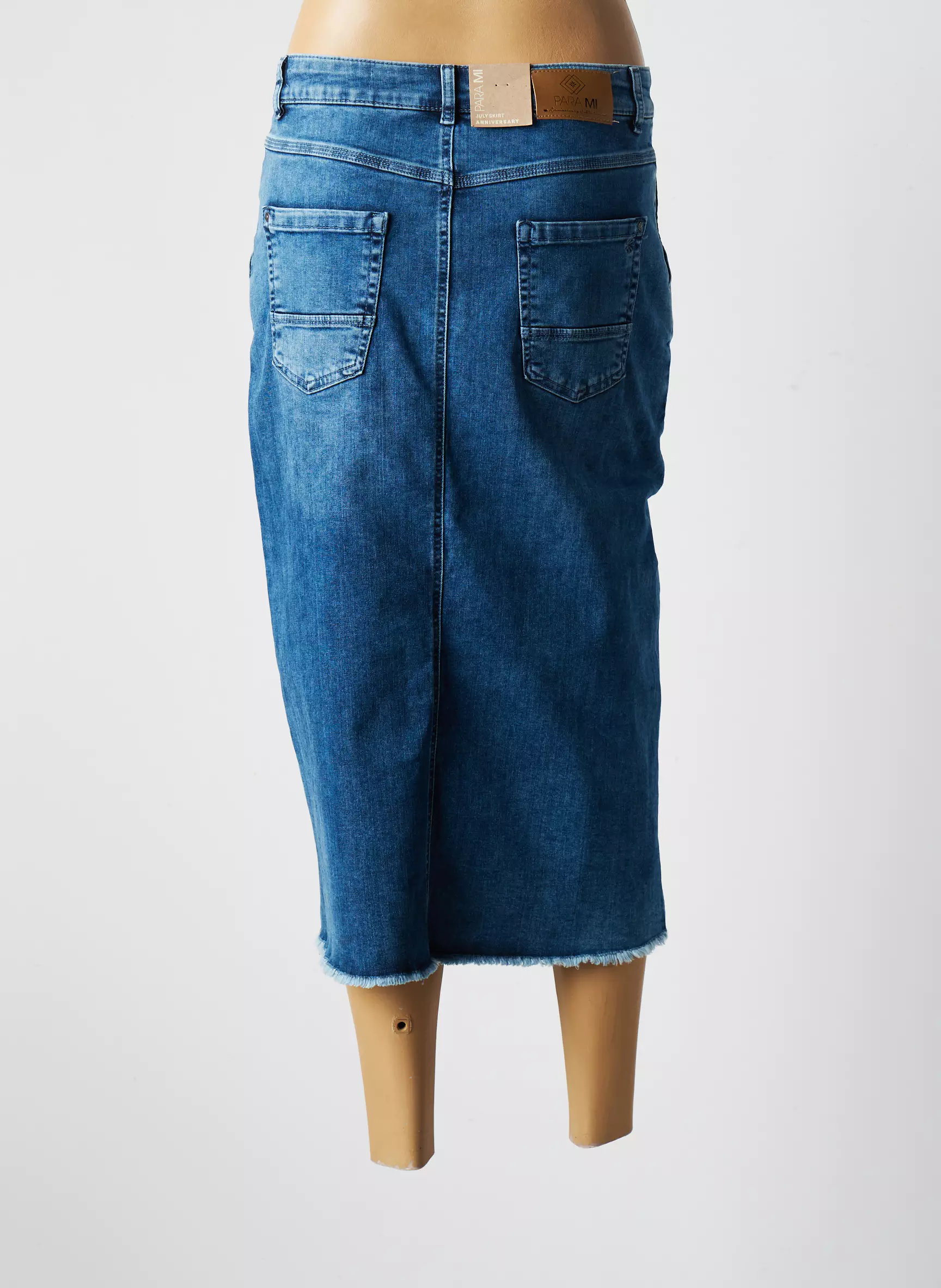 Para Mi Jupes Longues Femme couleur bleu