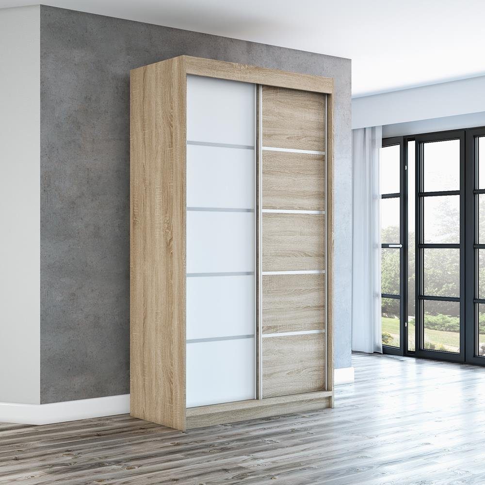 A&J MöbelLand GmbH Schwebetürenschrank PARIS 2-türig Schrank