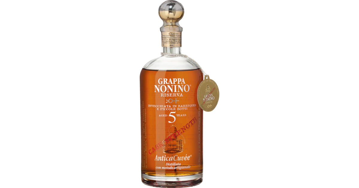 Grappa Nonino Antica Cuvée Riserva Cask Strength