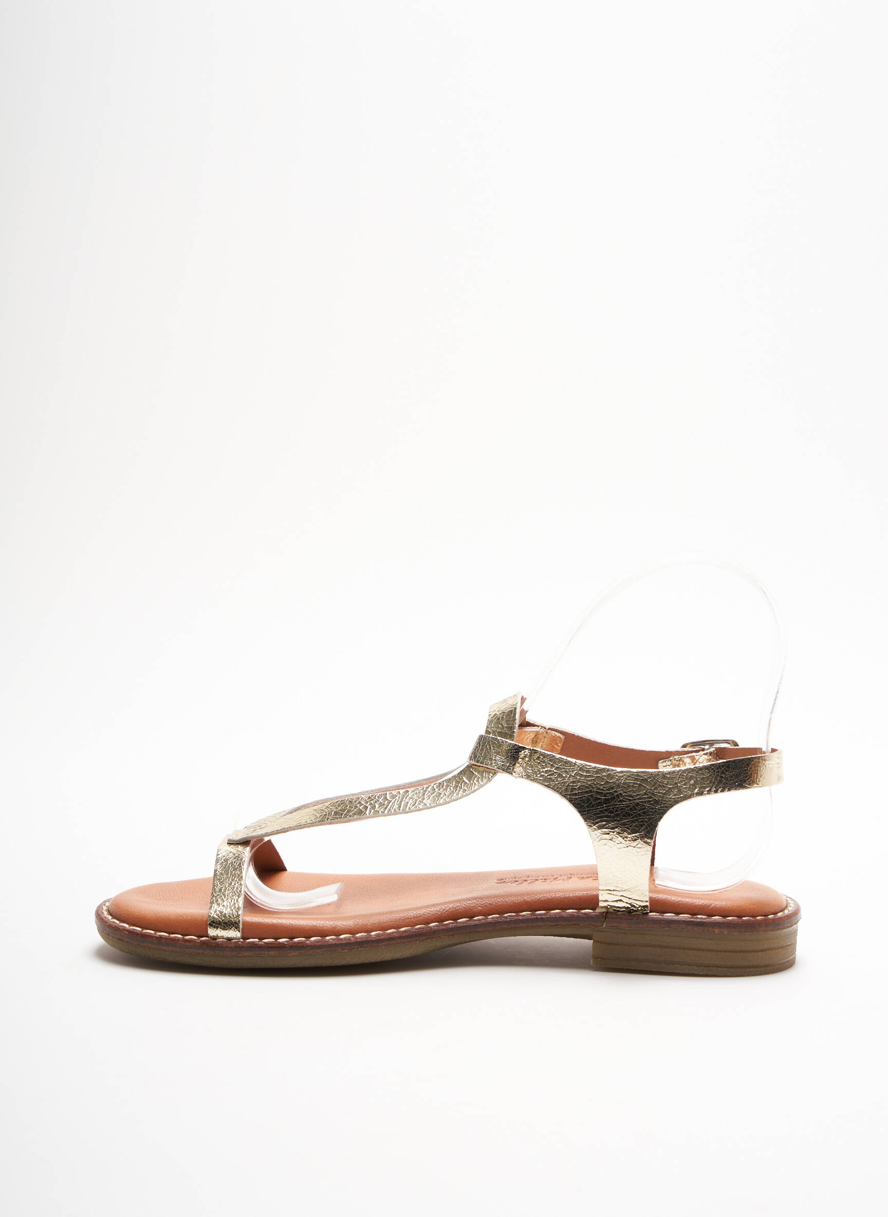 Patricia Miller Sandales Nu Pieds Femme couleur jaune