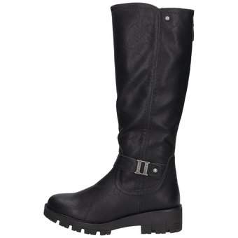 Relife Langschaftstiefel in schwarz