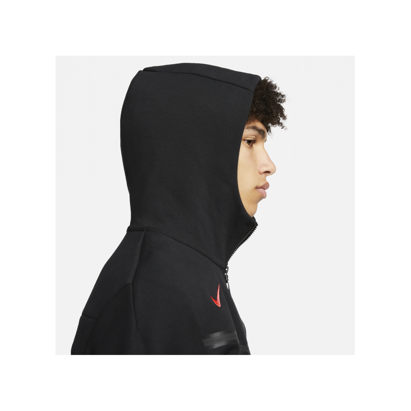 Nike FC Liverpool Tech Fleece Hoody Schwarz F010