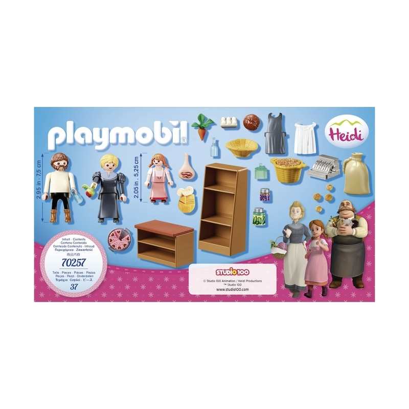 70257 Epicerie de la famille Keller Playmobil Heidi