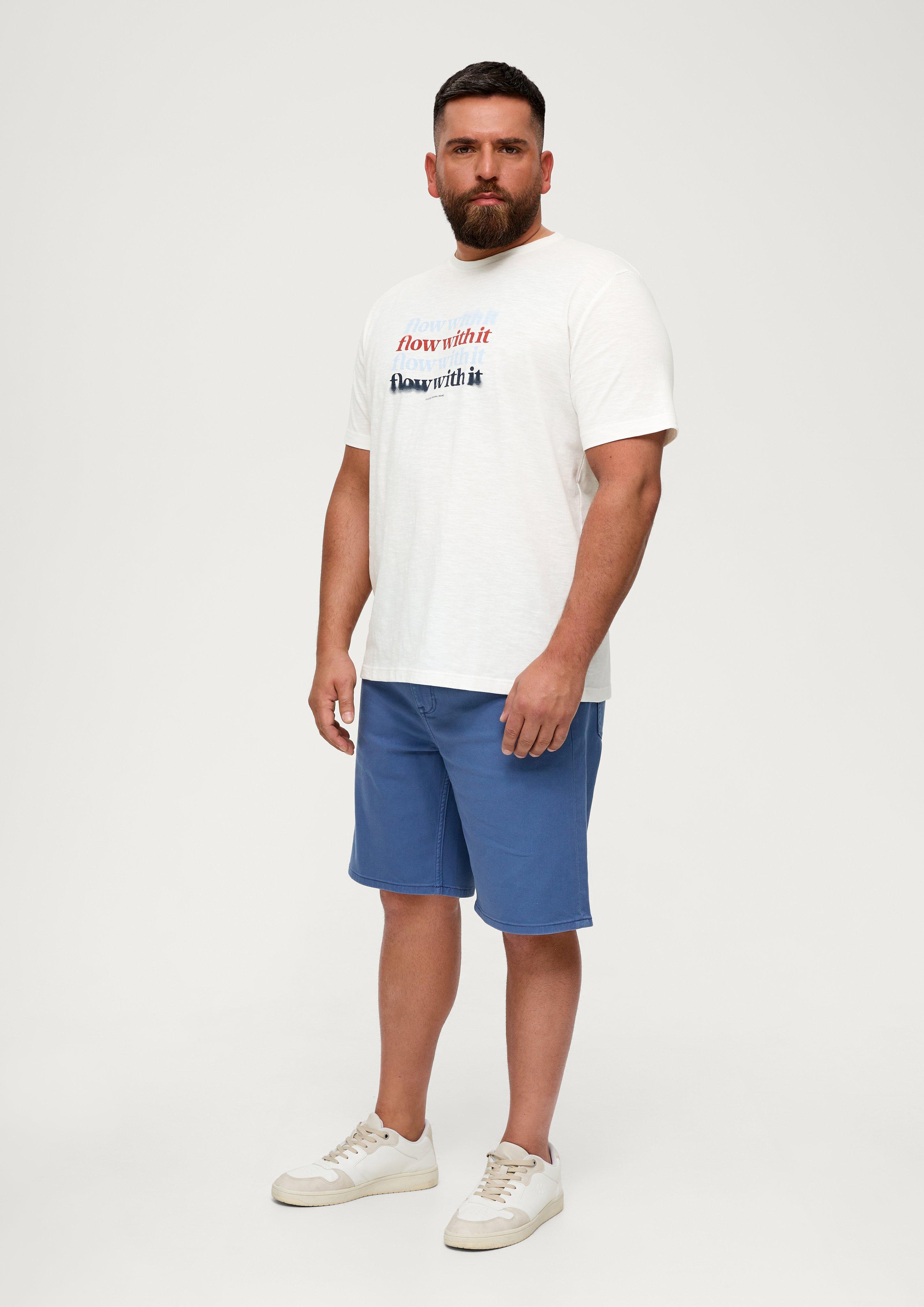 T-Shirt mit Frontprint  2135631-01D1