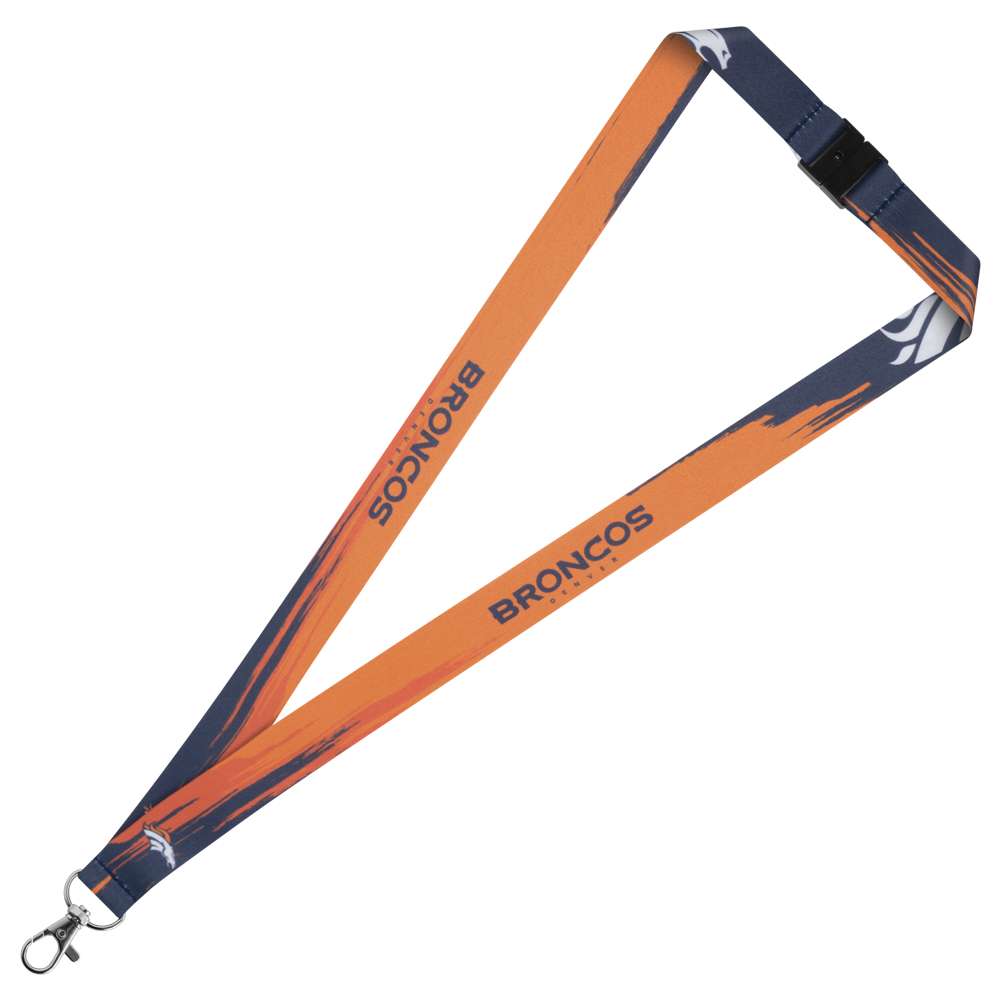 Denver Broncos NFL Fan Schlüsselband mit Tickethülle LYNNFPAINTDB