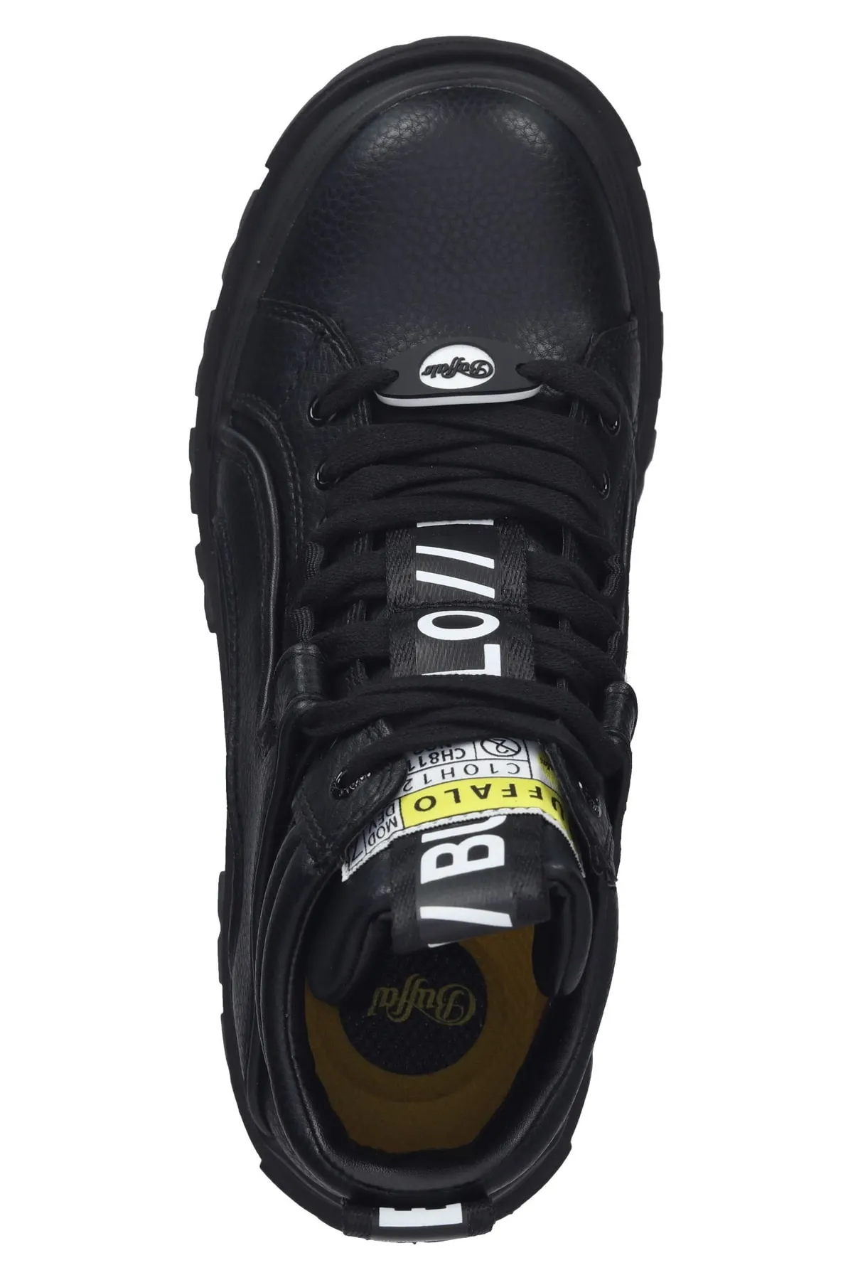Buffalo  Stiefelette - Schwarz - Blockabsatz