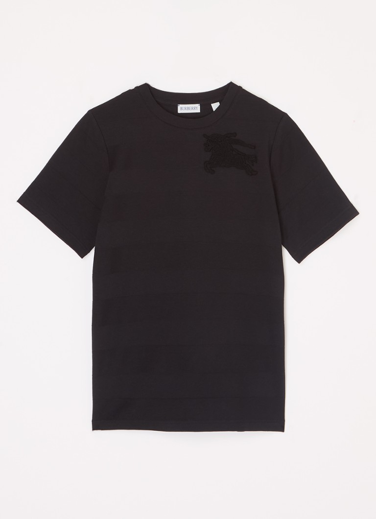 Tricou Burberry Cedar din bumbac organic