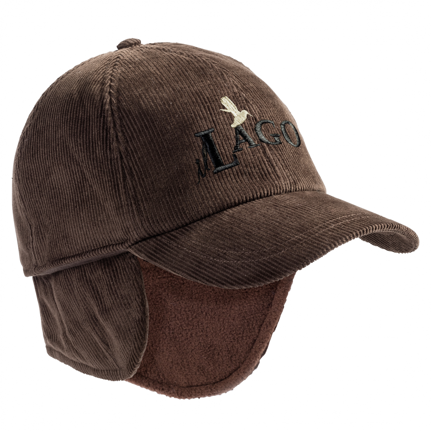 il Lago Prestige Unisex Cord Cap Gero (braun)
