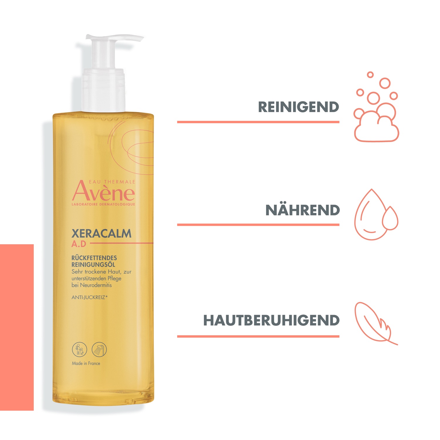 AVENE XeraCalm A.D Reinigungsöl