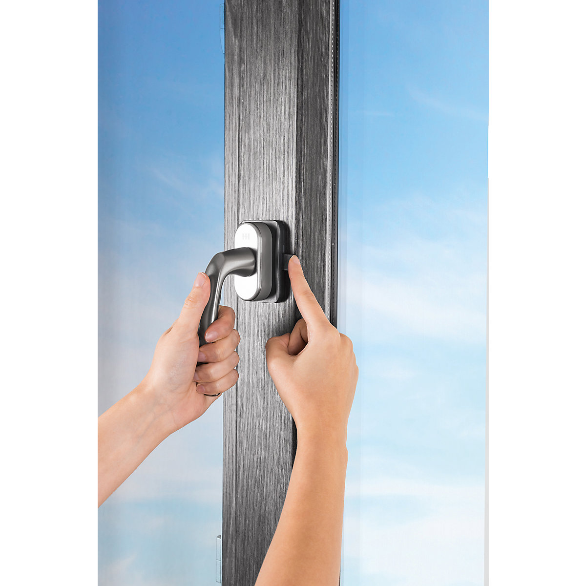 Fenster- und Balkontürsicherung WinLock, anthrazit